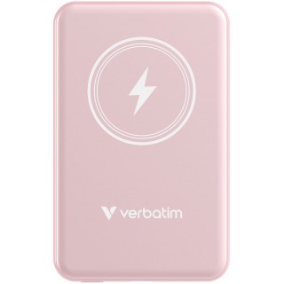 5000mAh Power bank - Verbatim Charge'n'Go Magnetic Pink